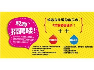 優越教育倫敦總部招聘 - 面向中國大陸與英國本地招聘，5年換英國綠卡！