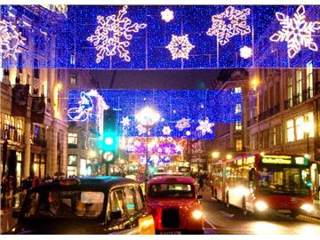 英國美輪美奐的圣誕彩燈，你怎么能錯過呢